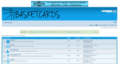 Desktop Screenshot of basketcards.es